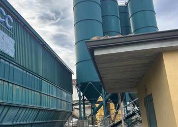 Węzeł EUROMEC z mieszalnikiem 2m3 gotowego zarobu,recyklingiem