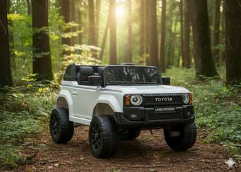 BAWIBUS.PL Auto samochód autko na akumulator TOYOTA LAND CRUISER jeep 4x4