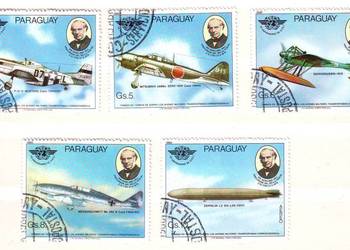 Zn. Paragwaj Mi 3260 - 2, 4, 6 kas 1980