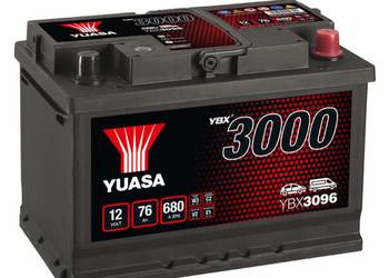 Akumulator 12V 76Ah 680A Yuasa Standard P+
