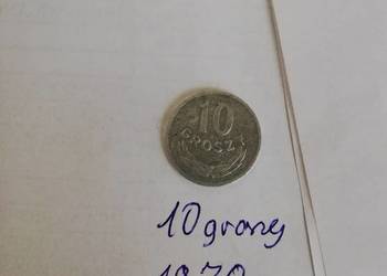 10 groszy z 1970r.