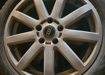 ALUFELGI Z OPONAMI ZIMOWYMI AUDI  215X55X17