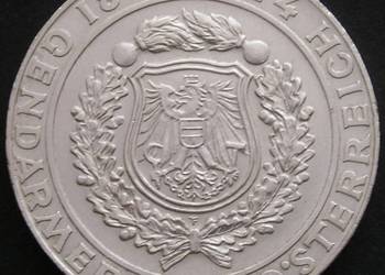 Austria 50 schilling 1974 - SREBRO - żandarmeria