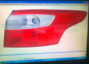 LAMPA TYLNA LE/PR (KOMBI) FOCUS 01/11-10/14 ZE ŚWIATŁEM LED