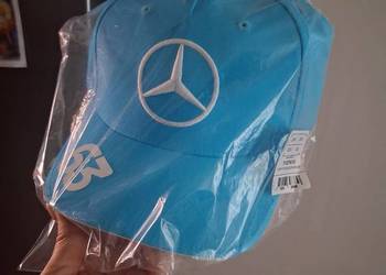 Czapeczka z daszkiem Mercedes AMG Petronas Formuła 1 turkus