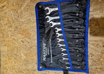 KLUCZE PŁASKO OCZKOWE ZESTAW KLUCZY PŁASKO-OCZKOWYCH W ETUI 6-22 MM 12 SZT.