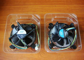 LGA 775, LGA775. Wentylator, radiator. 2 sztuki. Nie używane!