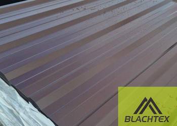 Blacha na dach BLACHA TRAPEZOWA BRĄZ 8017p II gat od ręki