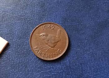 Stare monety Farthing 1942 WIelka Brytania