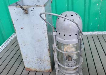 Lampa okrętowa naftowa - benzynowa FAMOR ZR-1 1963r unikat PRL
