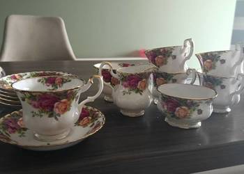 Piękny zestaw porcelany Royal Albert