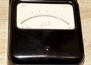 Mikroamperomierz analogowy laboratoryjny 75 uA, kl. 0.5, ERA TLME-2 PRL