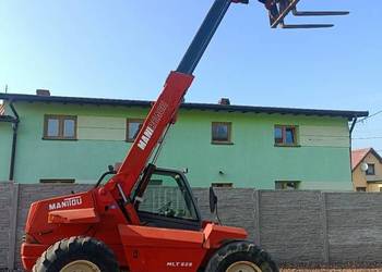 Ładowarka teleskopowa MANITOU MLT 628, 4x4, Perkins, filmik!