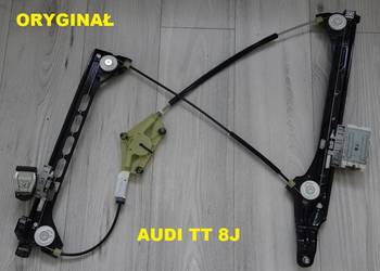 Podnośnik Szyby Audi TT 8J Przód Lewy Oryginał 2006-2014
