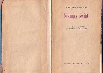 (8149) NIKNĄCY ŚWIAT – MIECZYSŁAW LEPECKI
