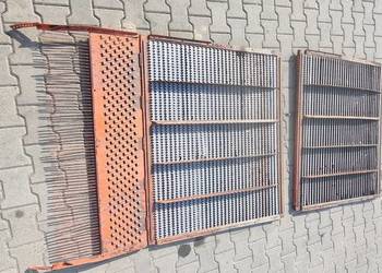 Sito żaluzjowe górne + dolne + grzebień komplet sit Bizon Z058 Rekord