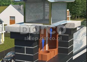 Daszek Sombrero DASI-140X270-CH – Nowoczesny Styl i Skuteczna Wentylacja