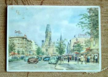 WIDOK NA KOŚCIÓŁ PAMIĘCI CESARZA WILHELMA W BERLINIE