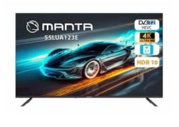 Telewizor Manta 55LUA123E 55" LED 4K Smart TV DVB-T2

 