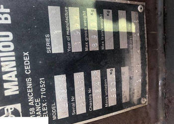 Manitou 626 - [CZĘŚCI]