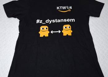 Koszulka, krótki rękaw, T-shirt, czarna, Amazon, B&C Collection, XL, #z_dys