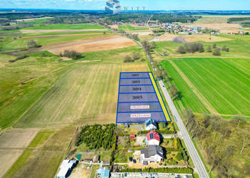 Działka 1344m2 Burkat