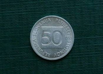 SŁOWENIA - 50 stotinów, 1993r