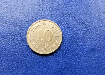 Stare monety 10 cent 1983 Hong Kong