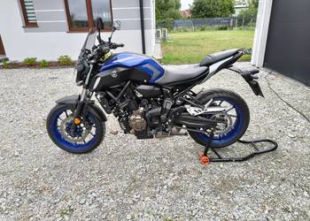 Yamaha MT07 2020 4382 km przebieg .Kategoria A2