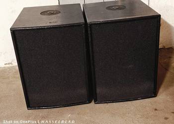 Basy 15" neodymowe, lekkie , 750w rms , lakier