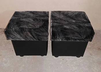 Pufy skajowo materiałowe