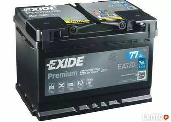 Akumulator 77Ah 760A Exide Premium / DARMOWY DOWÓZ!