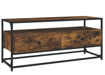 Szafka pod TV przydymiony dąb 100x35x45 cm WM-826307