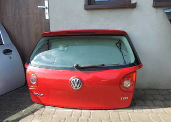 KLAPA TYŁ BAGAŻNIKA SZYBA VW GOLF V 5 HB 5D LY3D