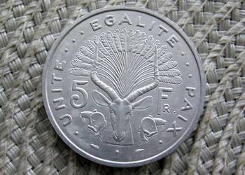 Dżibuti 5 Franków 1991r - Ładna