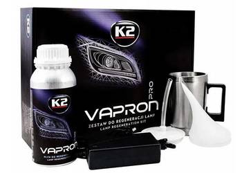 K2 VAPRON zestaw do regeneracji lamp REFLEKTORY JAK NOWE
