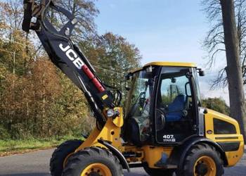 Ładowarka przegubowa JCB 407 kołowa 2021r Cat Volvo Schaffer Weidemann