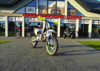 CROSS ASIX DT 190CC E-START 19/16 CHŁODNICA OLEJU NIEBIESKO-LIMONKOWY