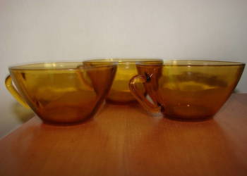 Vareco filiżanka - bursztynowe szkło