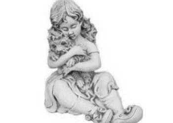 FIGURKA OGRODOWA betonowa rzeźba DZIECI D92