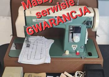 Łucznik 432 kompletna mocna maszyna do szycia po serwisie