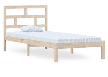 Rama łóżka lite drewno sosnowe 100 x 200 cm WM-3101208