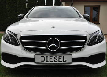 Mercedes E-klasa 2.0d 195KM Ledy Kamera Navi Gwarancja Zarejestrowany Płock