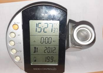 Zegar z Wyświetlaniem, Termometr, Radio Control.