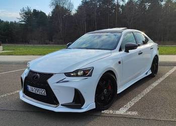 Lexus IS III 3.5l 350 AWD F-Sport 2018 | wydech Invidia | Takeda | Enkei