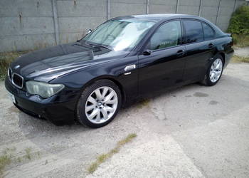 BMW 7 E65 LISTWA progowa próg lewa kolor BLACK SAPPHIRE METALLIC 475/9