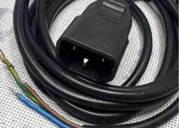 Kabel żeński AC IEC nowy dł 2 m