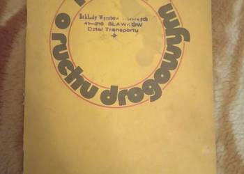 Sprzedam podręcznik prawo o ruchu drogowym Warszawa 1984 rok