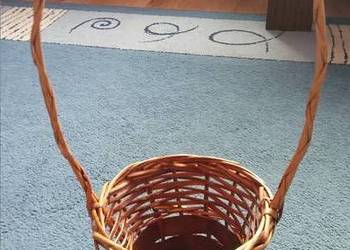 kosz wilkinowy na kwiaty wysokość 49 cm