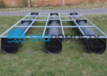 OD RĘKI - Pomost pływający, platforma pływająca, 6x2,4m